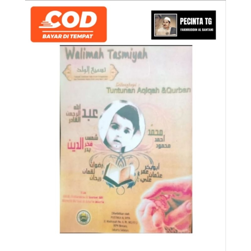 Buku Aqiqah & Qurban "Walimah Tasmiyah"