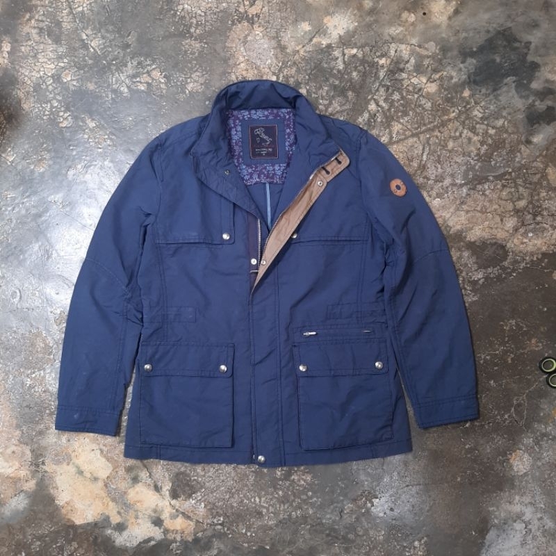 PARKA CANVAS JACKET FRANCO FERRARO ITALY