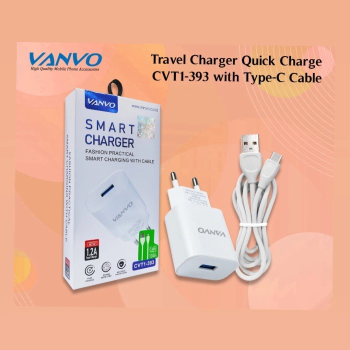 VANVO SMART CHARGER CVT 1-393 TYPE-C