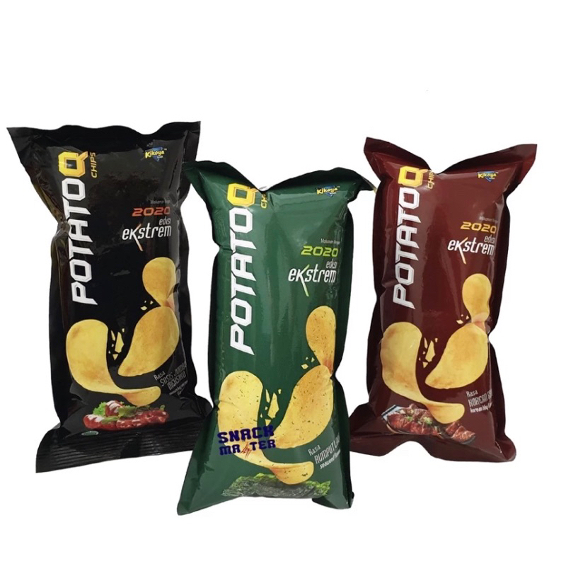 

Kripik Kentang POTATOQ CHIPS Made INDONESIA