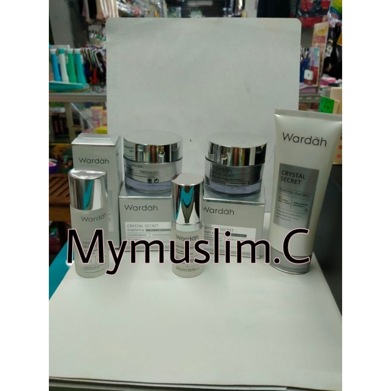 Cod Wardah Cristal Secret Skincare Penghilang Flek Hitam & Pencerah Wajah Murah