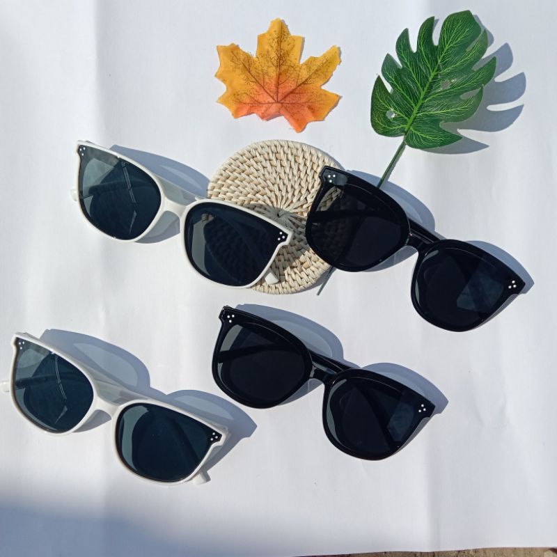 Kacamata Hitam Bintik Kacamata Sunglasses Kacamata Korea Kacamata Kekinian Kacamata Bintik Hitam Put
