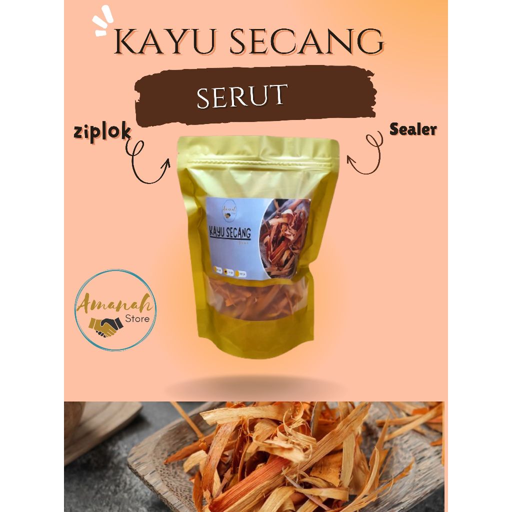 

KAYU SECANG SERUT 50 GRAM ASLI