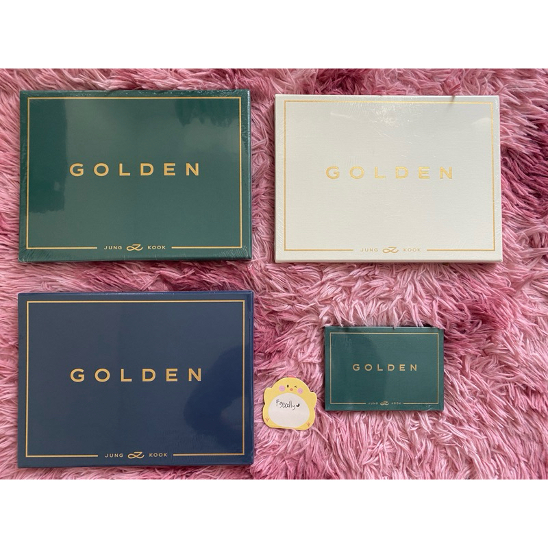 [READY STOCK] ALBUM JUNGKOOK BTS GOLDEN SEALED OFFICIAL POB WEVERSE NON POB