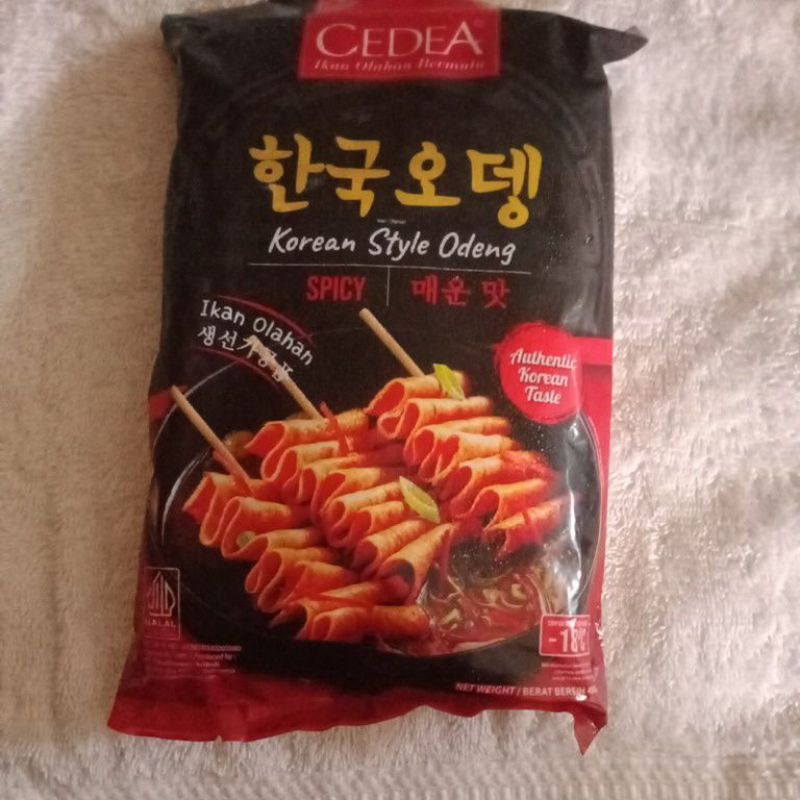 

Cedea Korean Odeng Spicy 480gr