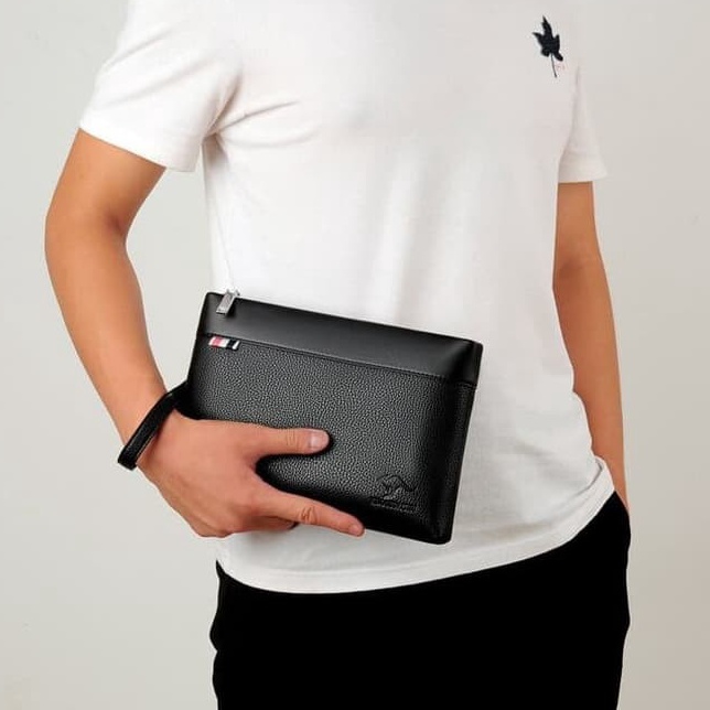 Top ProductFf4F9 CIVETO W12 Business Clutch Model Roma Tas tangan Pria