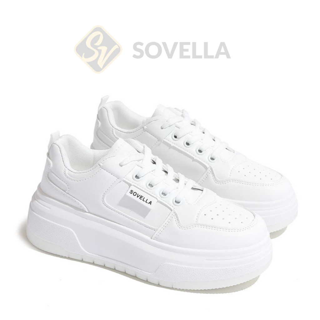 SOVELLA Anthea Sepatu Wanita Kets Casual Sneakers Tali