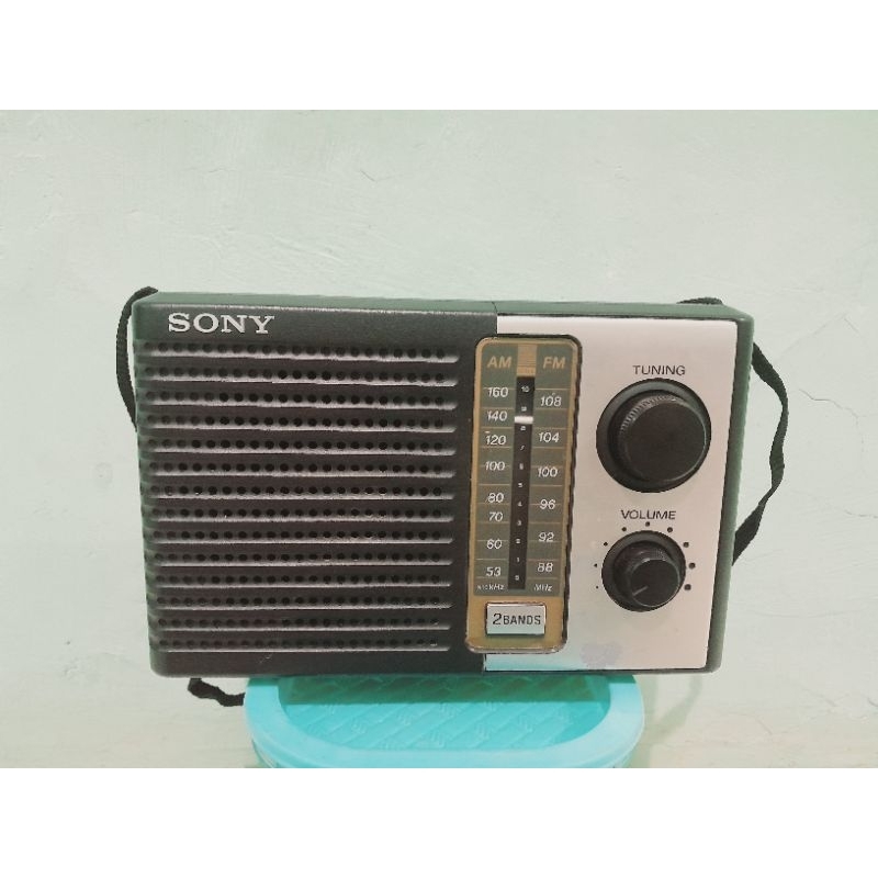 Radio sony icf f10 2 band