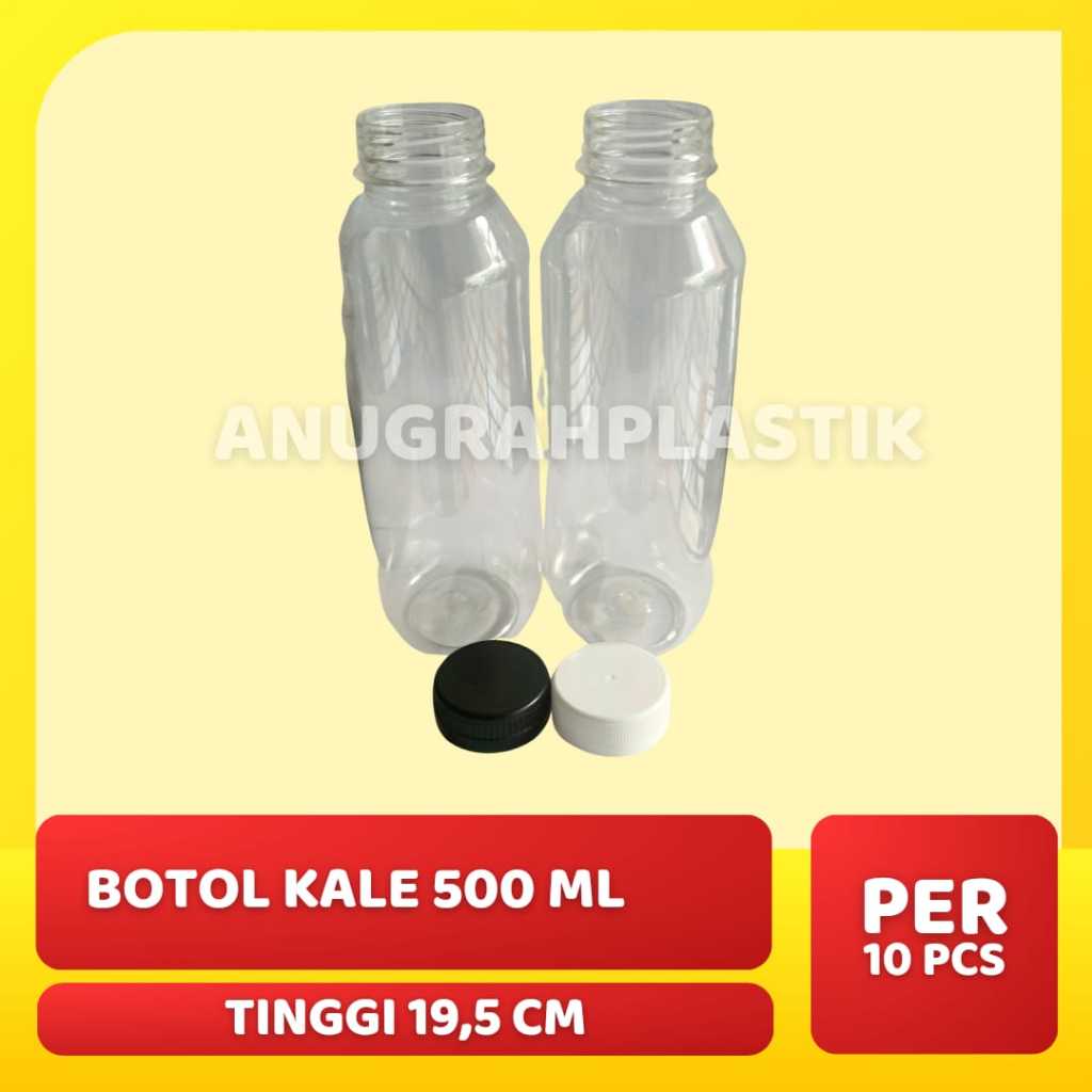 Botol Kale 500 ml isi 100 pcs ( Per ball ) Botol plastik