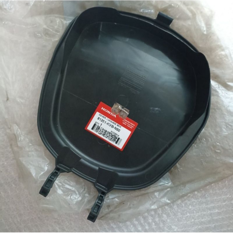 COVER TUTUP BOX BAGASI HONDA VARIO 110 CBS KARBU TECHNO ORI AHM 81251-KVB-N50