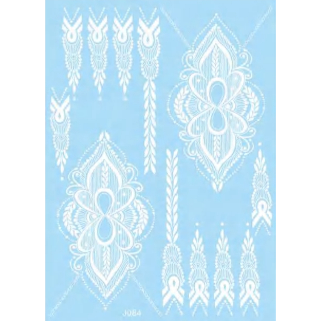 HENNA INSTAN PUTIH SEPASANG