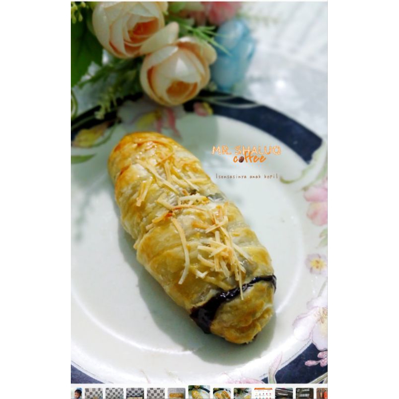 

pastry pisang coklat keju