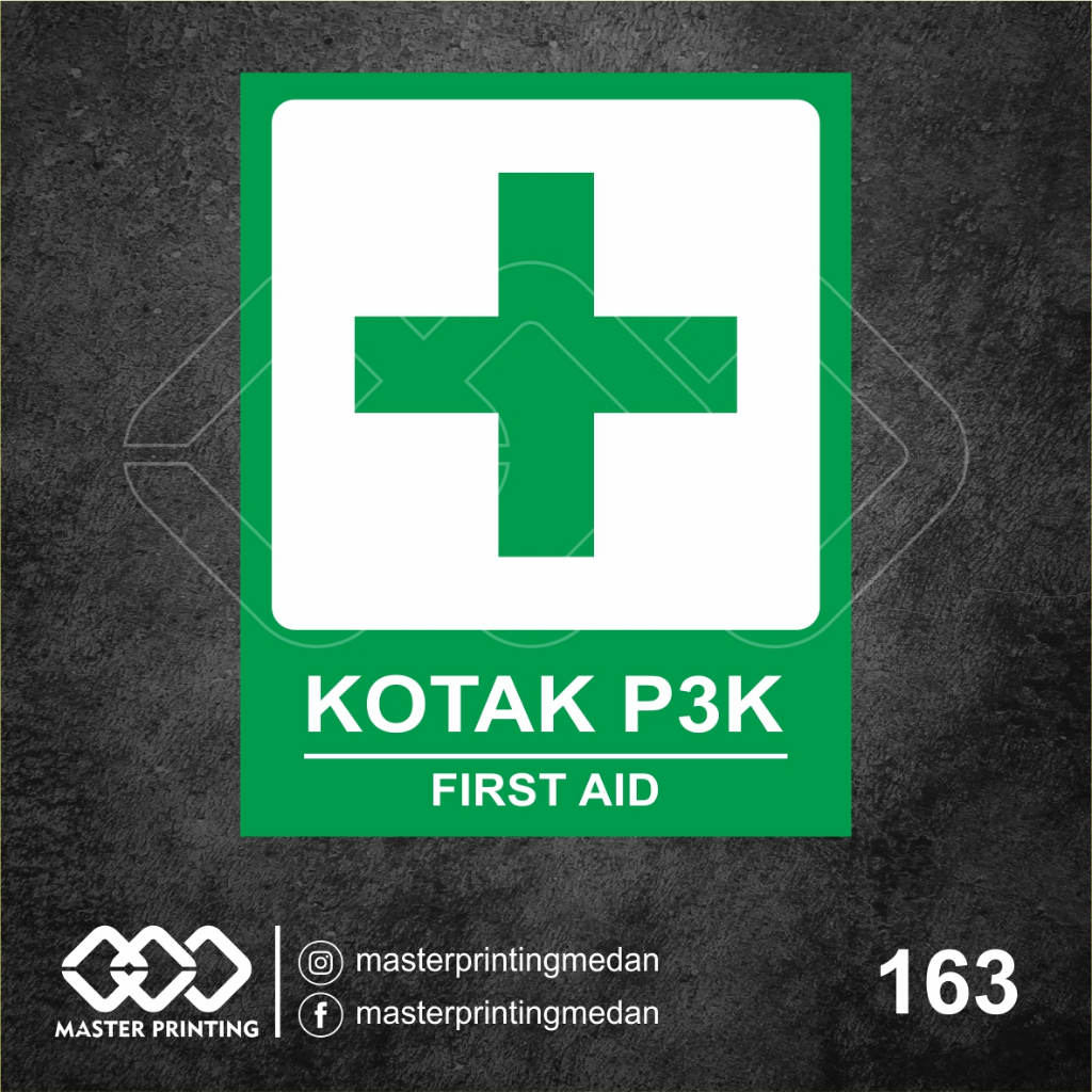 

163 - Stiker Kotak P3K, Sticker Vinyl, Ritrama, Premium, Tahan Air, Termurah, dan Bisa Custom