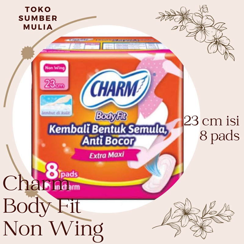 Pembalut Charm Non Wing isi 8 pads