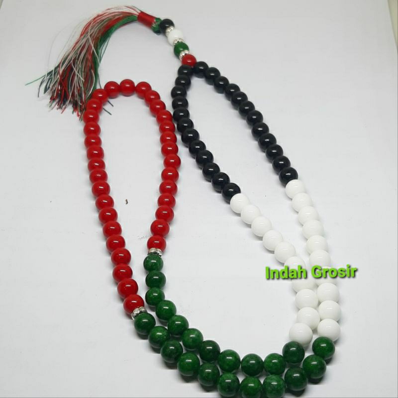 Tasbih Batu Palestin 8mm 99Butir Original