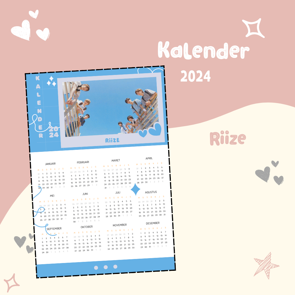 

KALENDER 2024 RIIZE KPOP