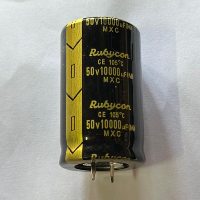 ELCO RUBYCON 10000uf 50V Asli Original Kapasitor