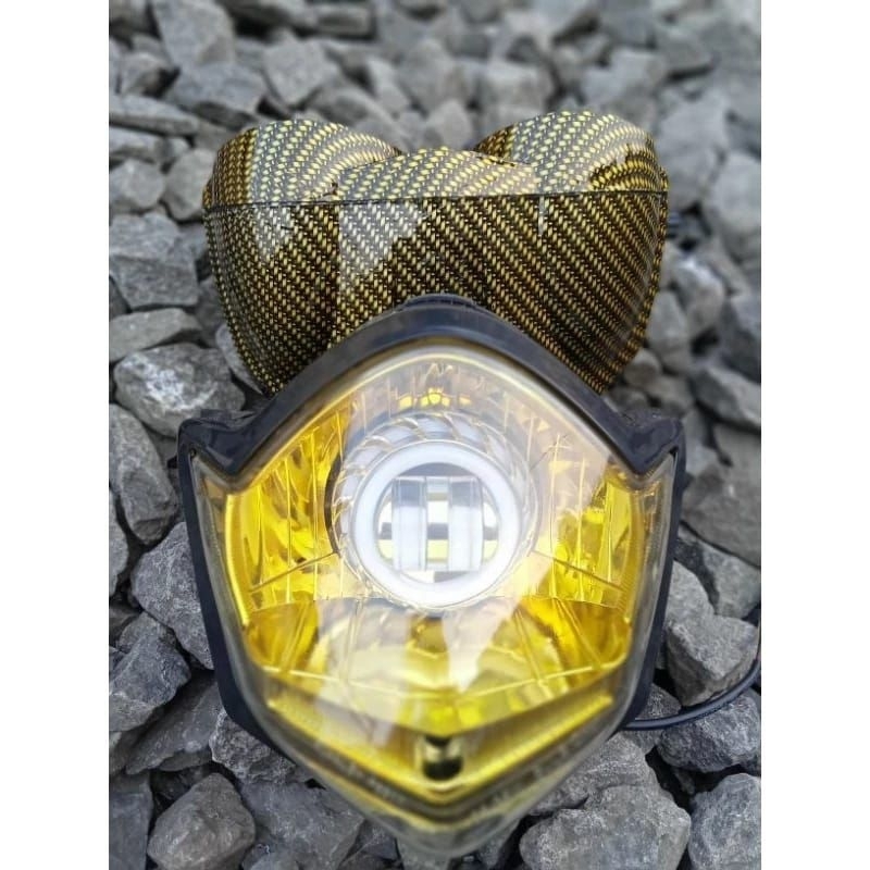 Reflektor lampu depan VIXION OLD PLUS SPIDOMETER VIXION OLD CARBON