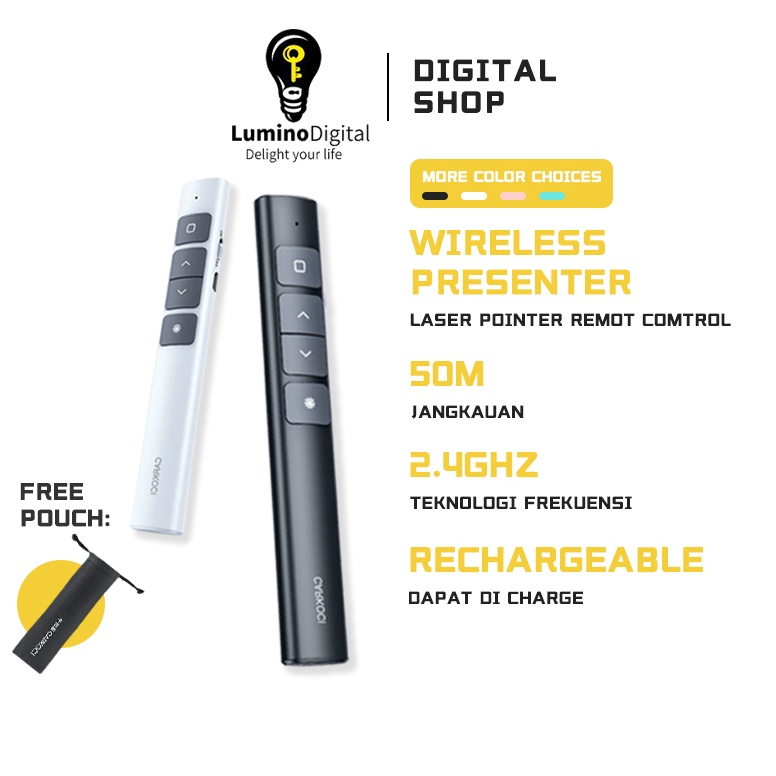 Terlaris.. PROMO SPESIAL Pointer Original | Pointer Presentasi | Presenter Laser Pointer | Pointer W