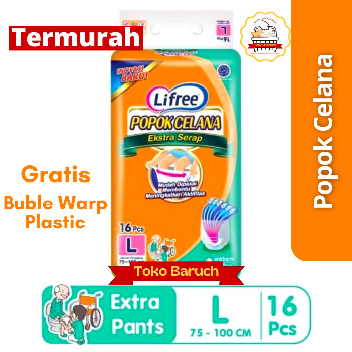 Lifree Popok Celana Dewasa 16 s Lifree Diapers