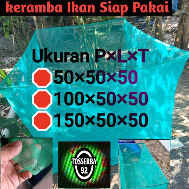 keramba Ikan hapa ikan Siap Pakai