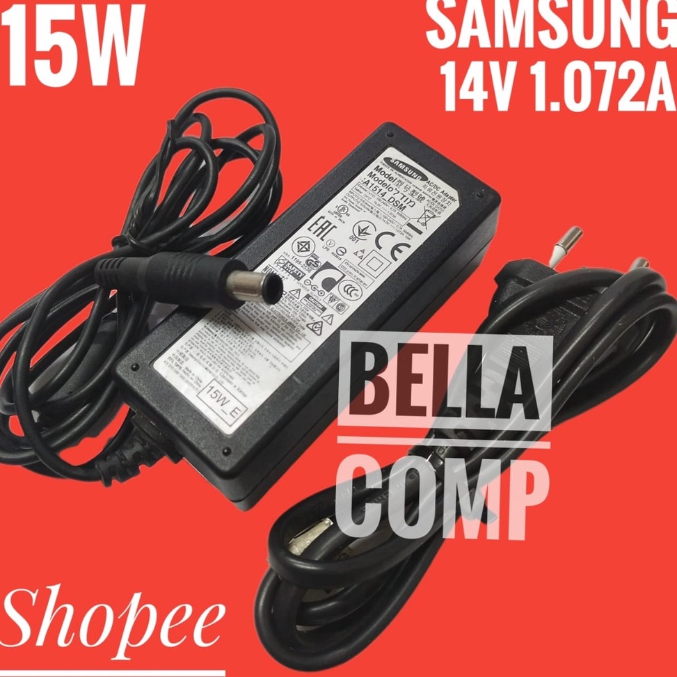 Big Sale SAMSUNG -14V 1,072A 15W A1514_DSM A1514-EPN Adaptor MONITOR LCD Samsung S19D300NY S19C150B 