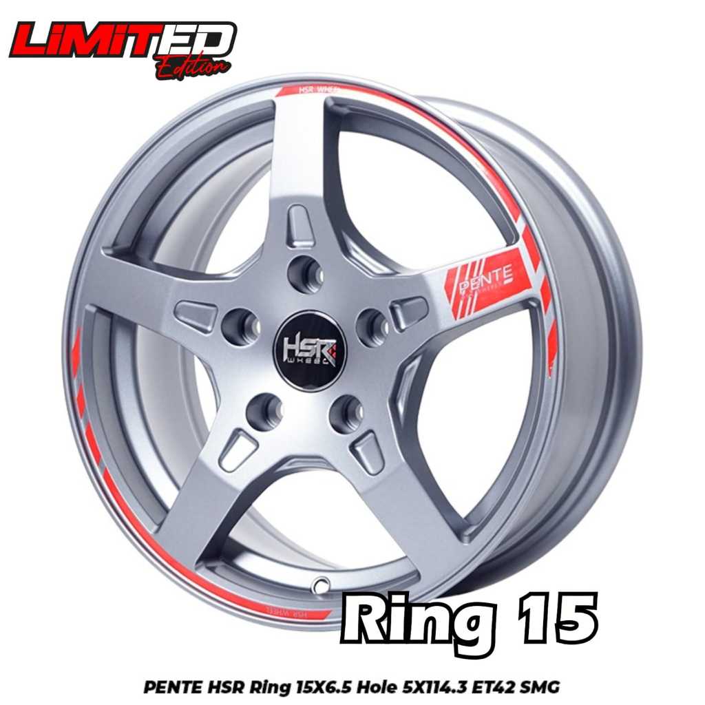 Velg mobil Ring 15 HSR PENTE velg mobil Innova,Grandmax,Baleno,Ertiga