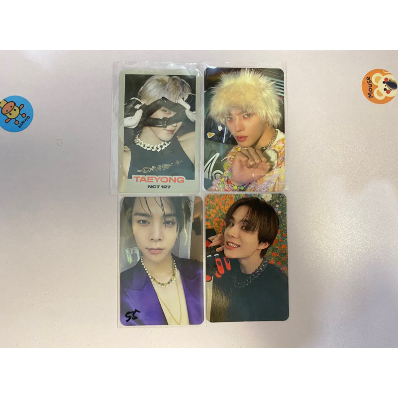 clearance photocard Taeyong Johnny jaehyun jungwoo 2 baddies ayyo nct 127
