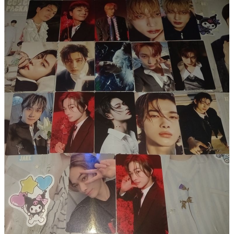 Photocard Enhypen Dark Blood (Jay, Jake, Sunghoon, Sunoo, Jungwon, Ni-Ki)