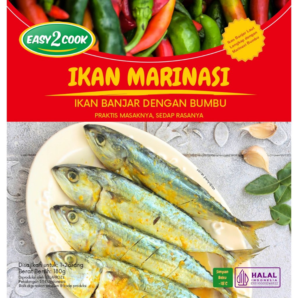 

Ikan Marinasi Bumbu - Ikan Banyar