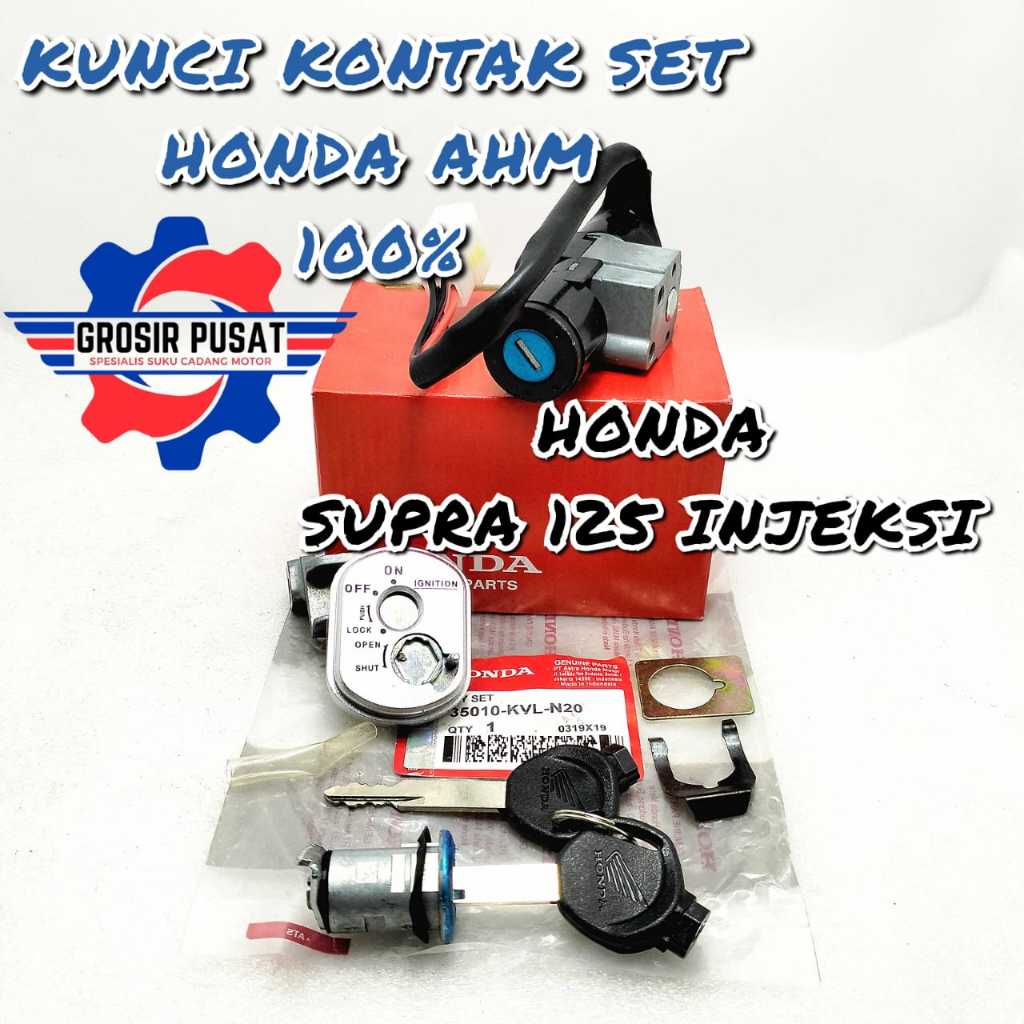 KUNCI KONTAK SUPRA X 125 FI KEYSET SUPRA 125 INJEKSI KONCI HONDA SUPRA 125 INJEKSI KUNCI KONTAK SUPR