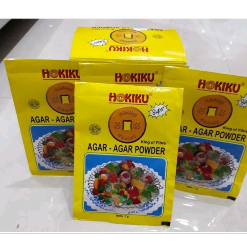 

Hokiku super agar agar 1 box isi 12