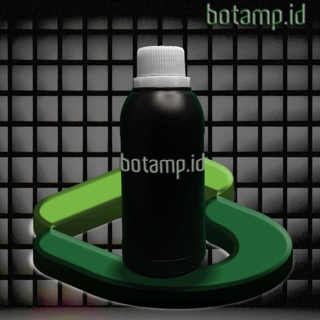 Botol Agro Labor HDPE 250ml Hitam