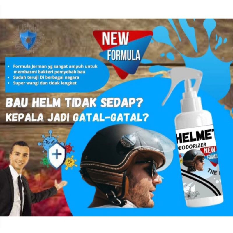 anti bakteri helmet deodorize - farhum super wangi helmet anti kutu_farhum produk import-pengharum