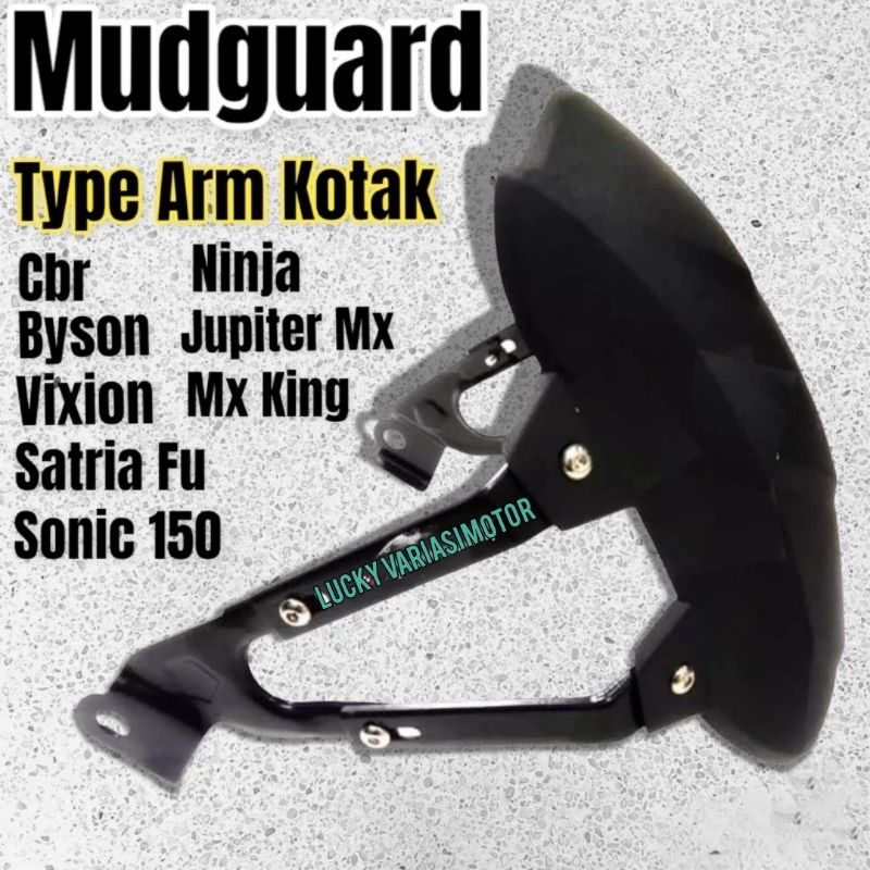 Mudguard Spakbor Kolong Anti Ciprat Motor Vixion Ninja Cbr150 Gsx Mx King Satria Fu Sonic Jupiter Mx
