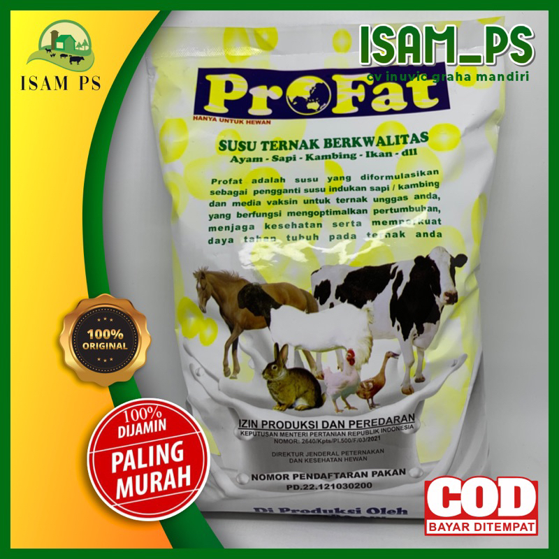 PROFAT susu ternak kemasan 1kg (susu hewan ternak berkualitas)