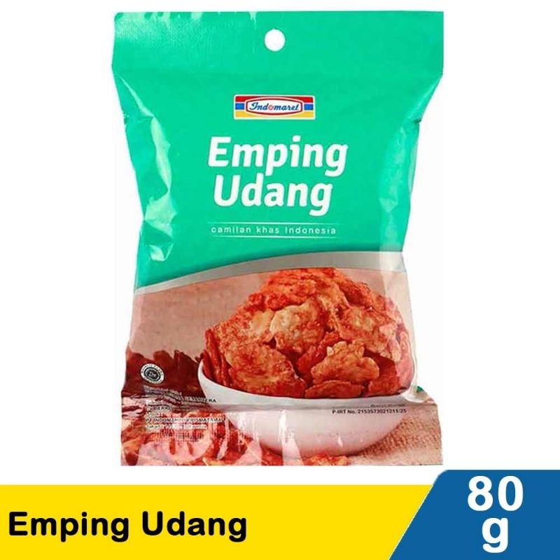 

Indomaret Emping Udang 80G