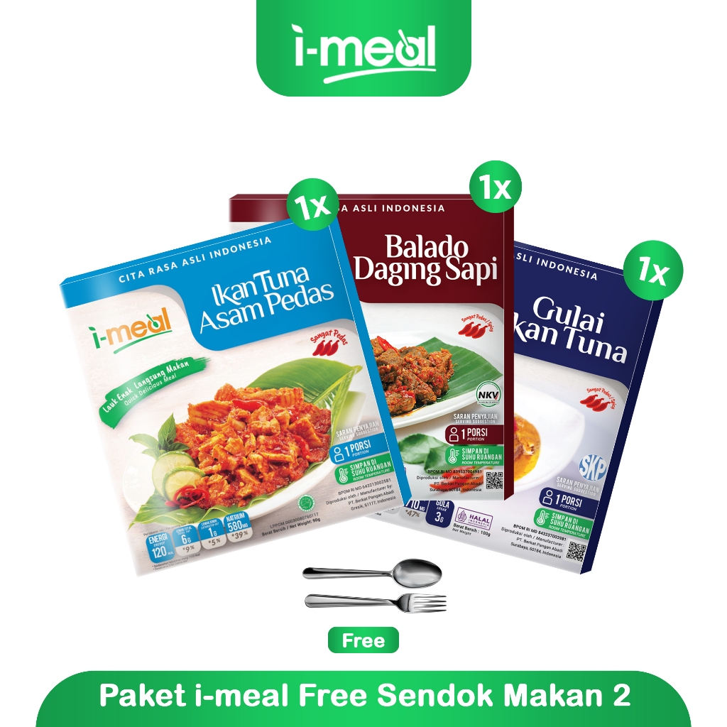 

Paket i-meal free Sendok Makan 2