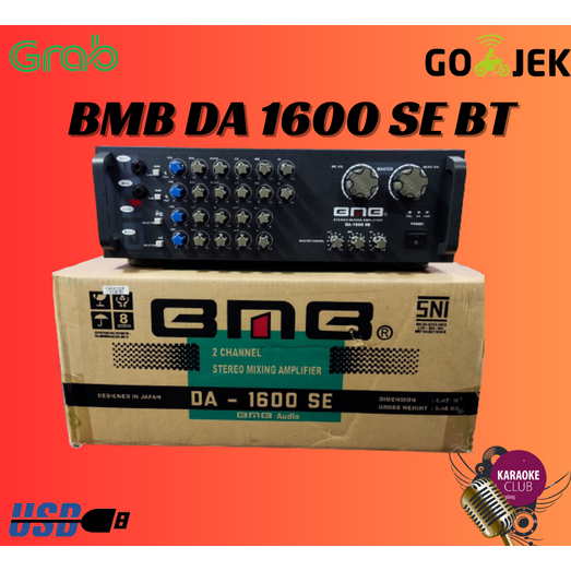 AMPLIFIER KARAOKE BMB DA 1600 SE BT / DA-1600 SE-BT / DA1600 SE BT BLUETOOTH GARANSI RESMI BMB