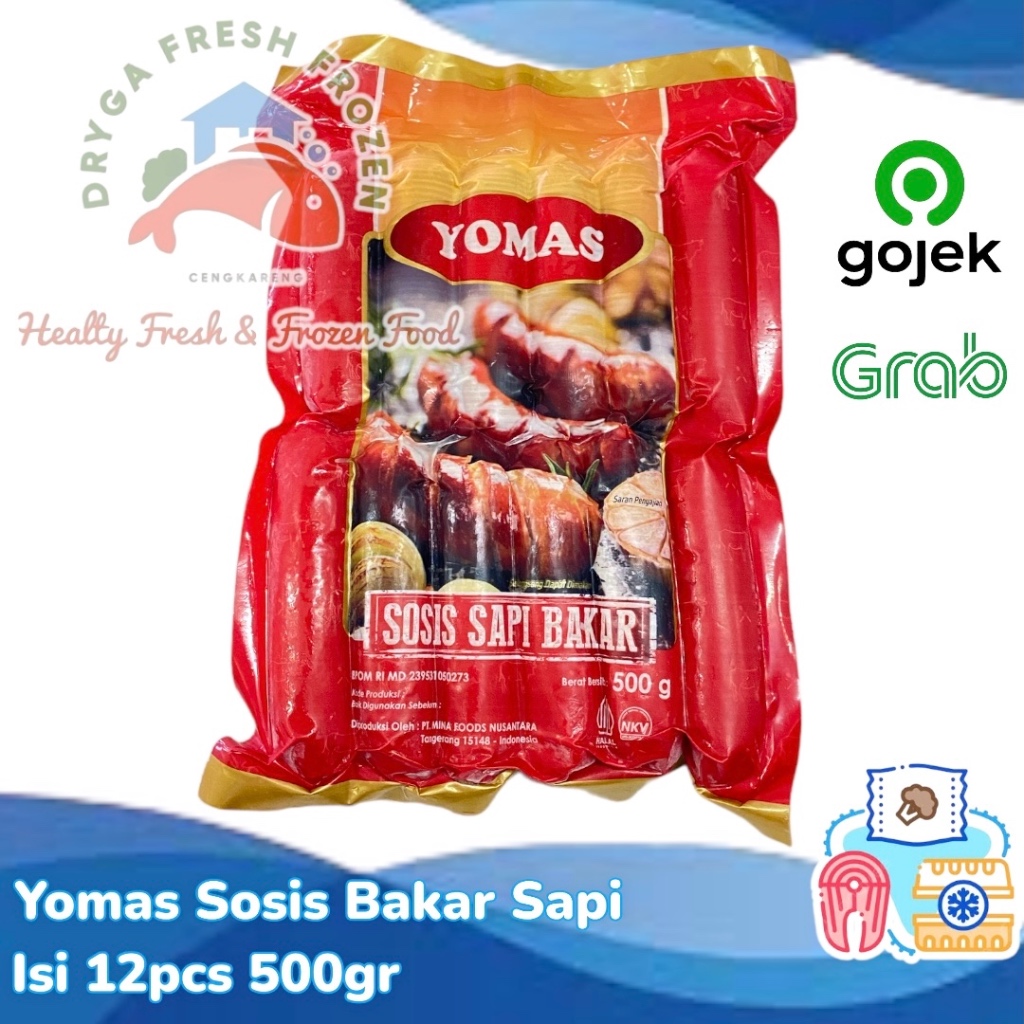 

Yomas Sosis Sapi Bakar Mini isi 12pcs 500gr