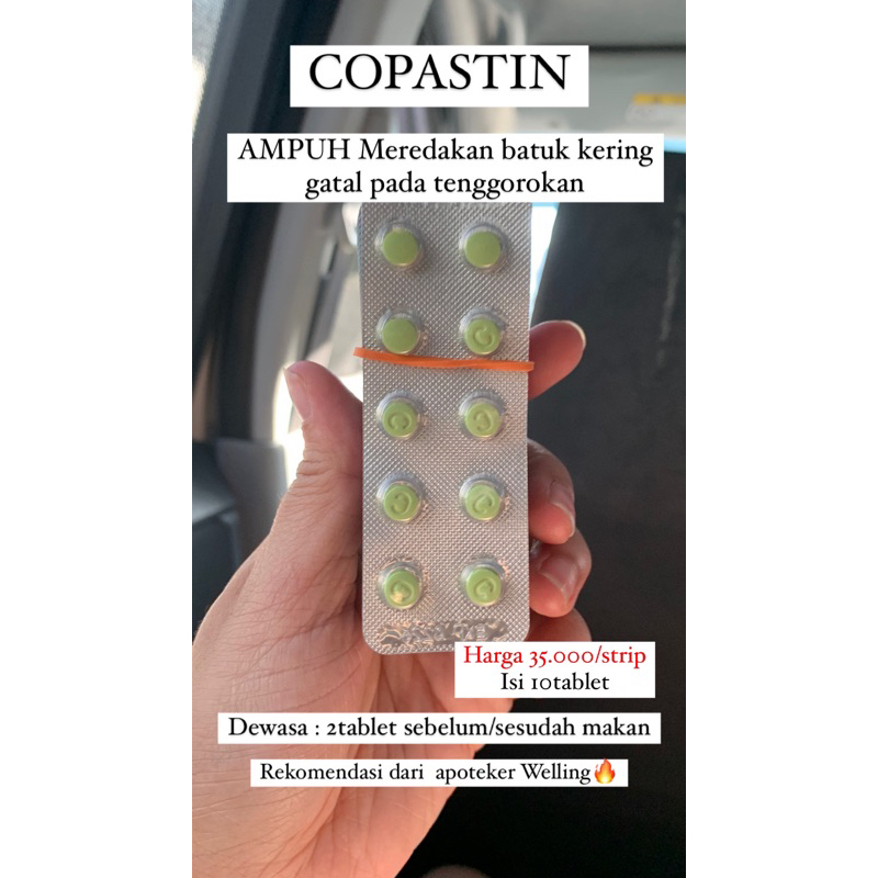 COPASTIN | Batuk kering gatal