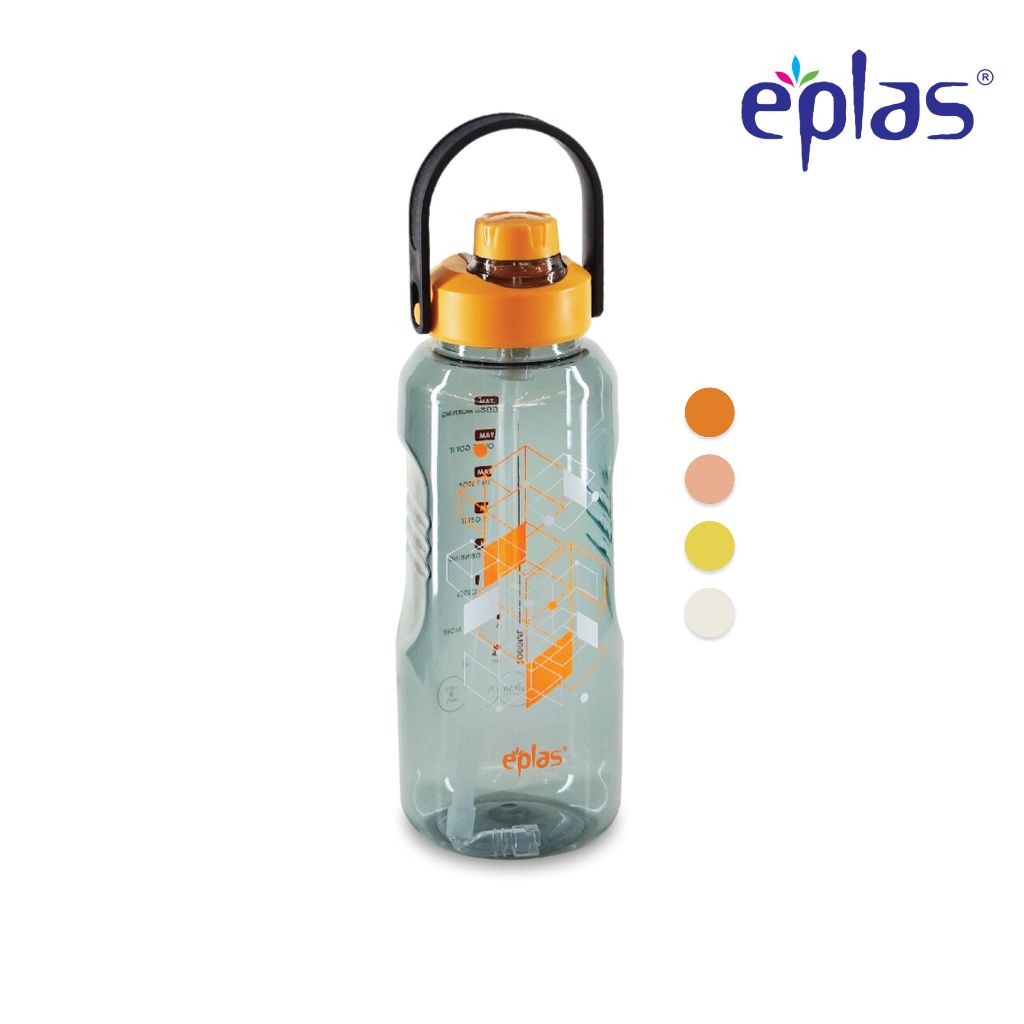 Eplas Tumbler Botol Minum Tritan 2 Liter Tritan Bpa Free Botol Minum EGET-2000 EGEB-2000ML
