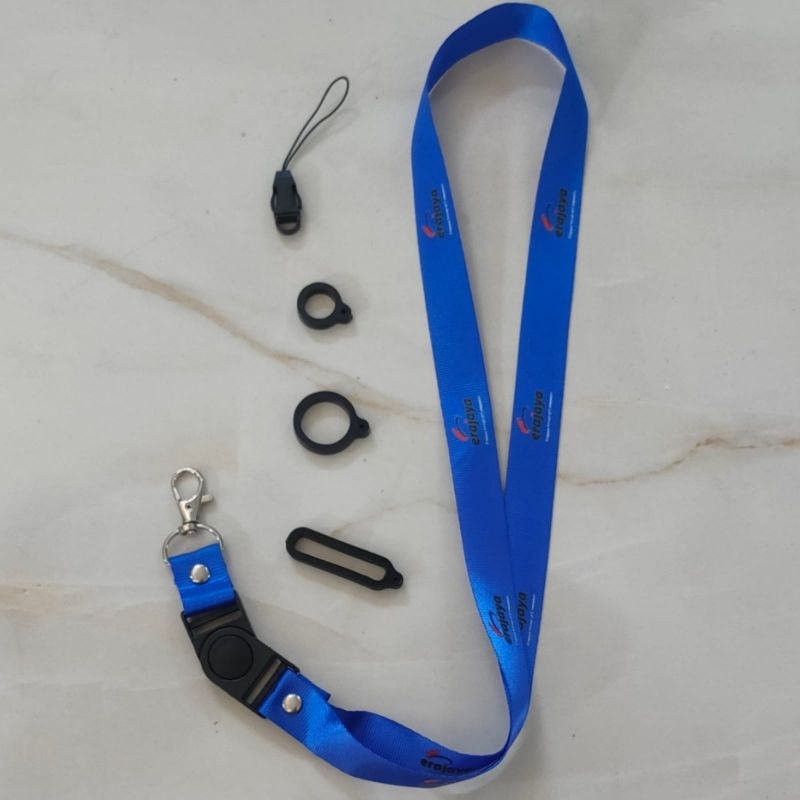 

TALI LANYARD ERAJAYA SWASEMBADA GROUP OF COMPANIES - ERA JAYA Premium lanyard biru / gantungan kunci / gantungan id card / gantungan flashdisk / nametag hp name tag / handphone BEST SELLER COD aj