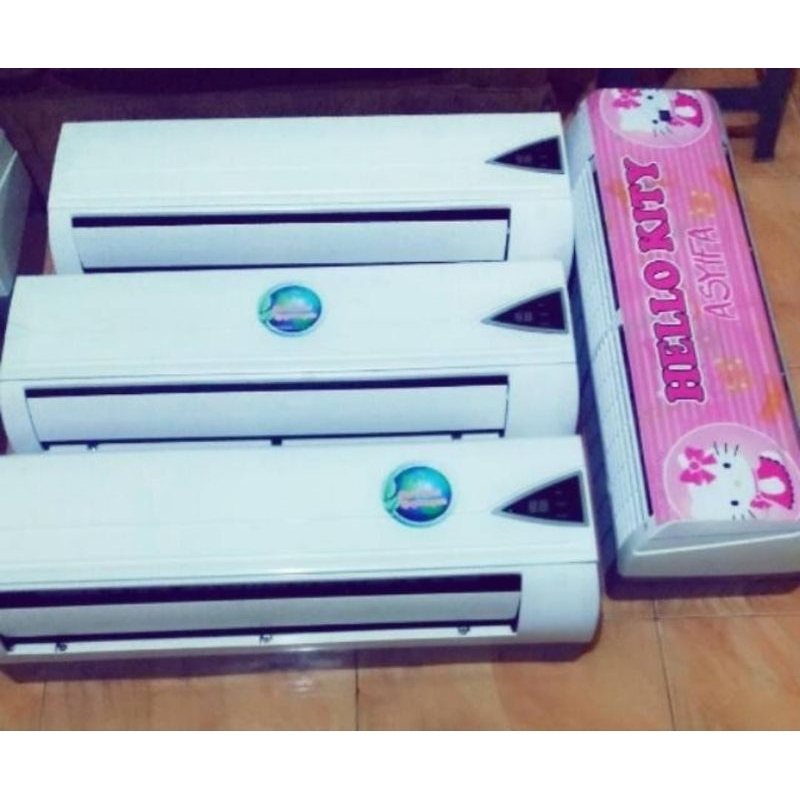 kipas angin model ac polos remot 2pk