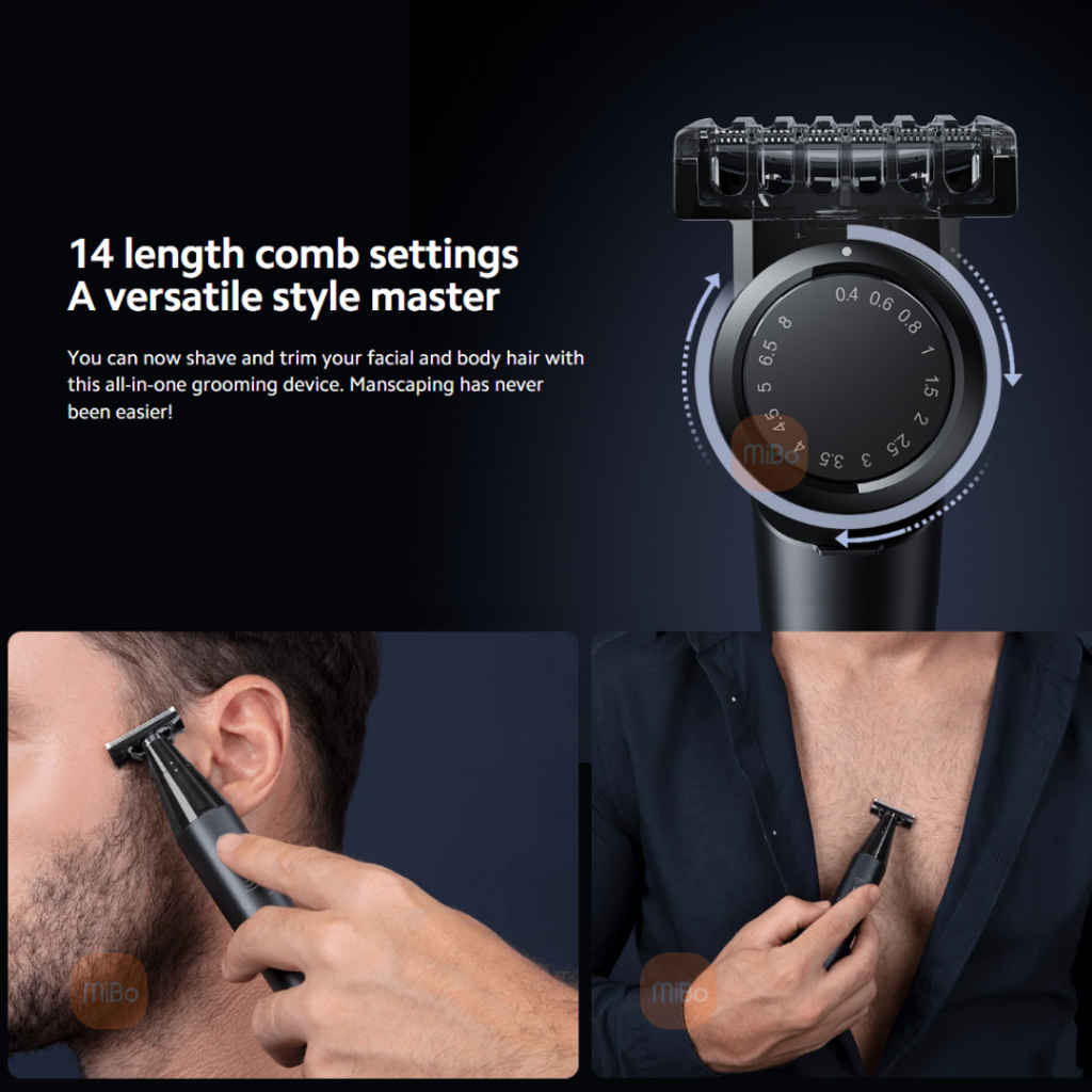 Xiaomi UniBlade TrimmerAlat cukur elektrik  IPX7* waterproof-2
