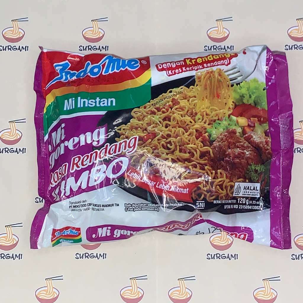 

Indomie Goreng Rendang Jumbo 120gr