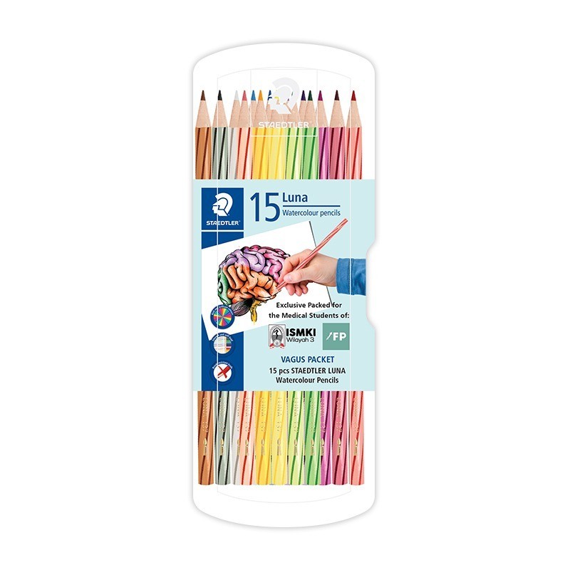 

Stationery Haul - Staedtler Pensil Warna Watercolor 15 Warna