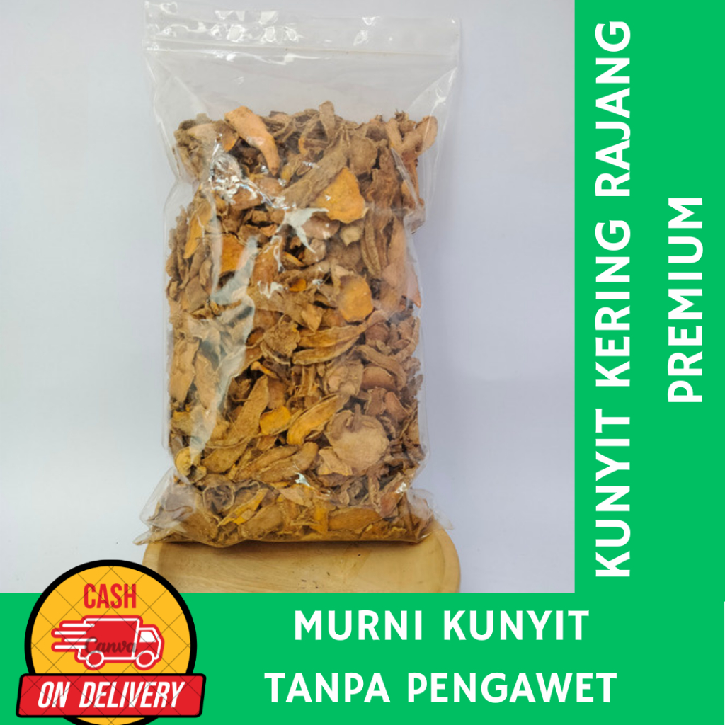 

KUNYIT KERING RAJANG KUALITAS PREMIUM