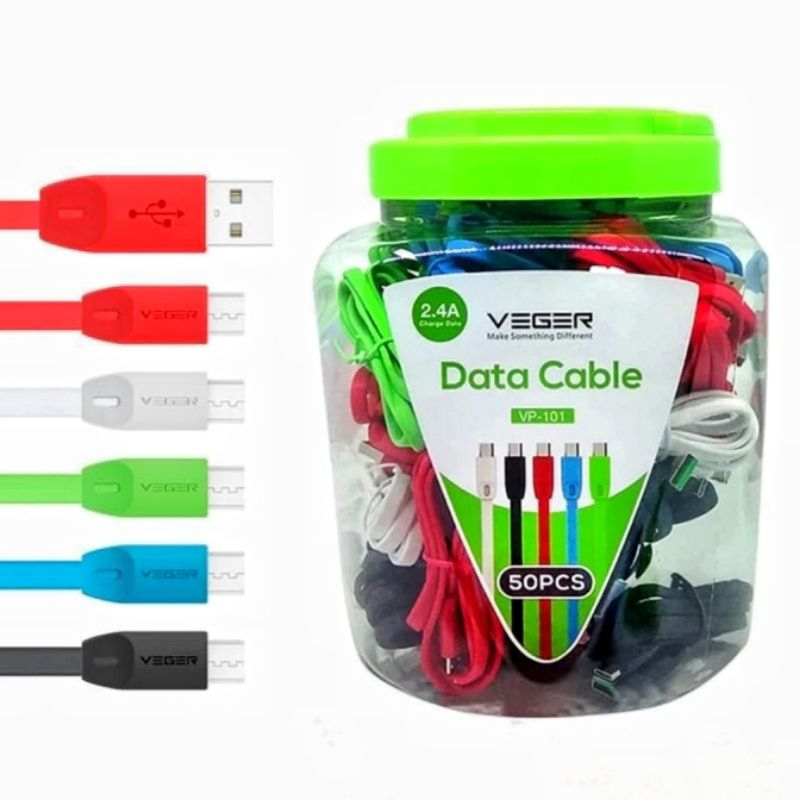 Kabel Data VEGER VP-101  Micro USB 2.4A