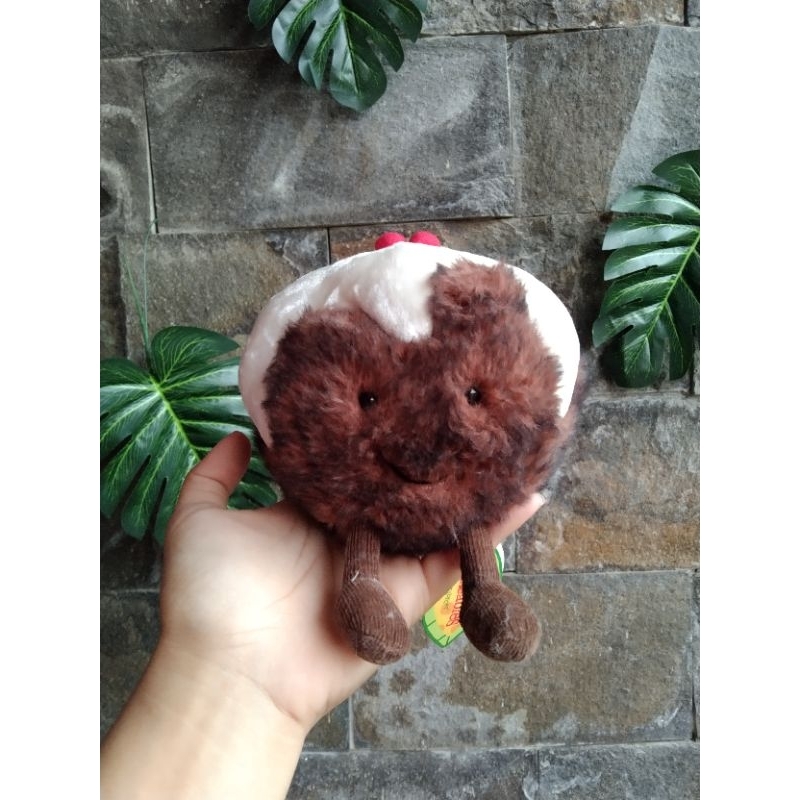 amuseable Christmas pudding by jellycat (nwt)